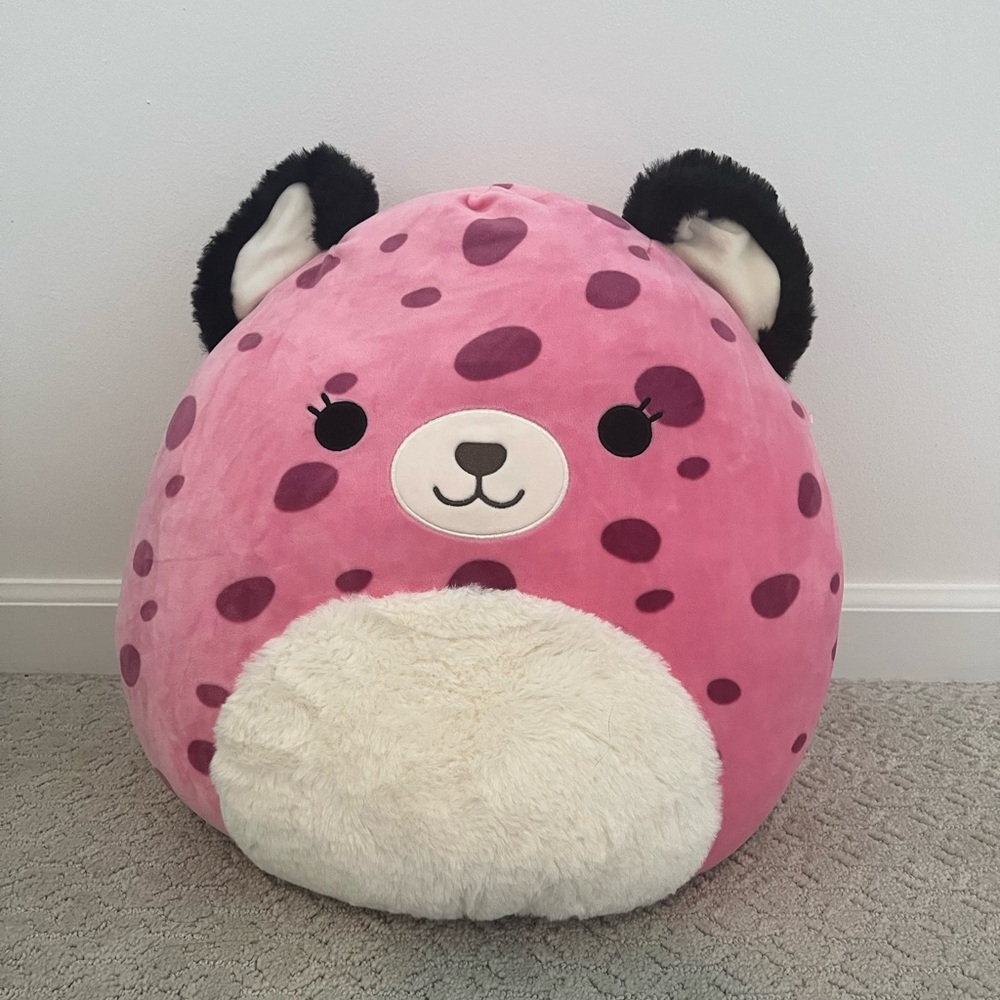 Squishmallows Jalisca Pink Leopard 16 inch